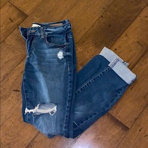 Garage Ripped Skinny Jeans